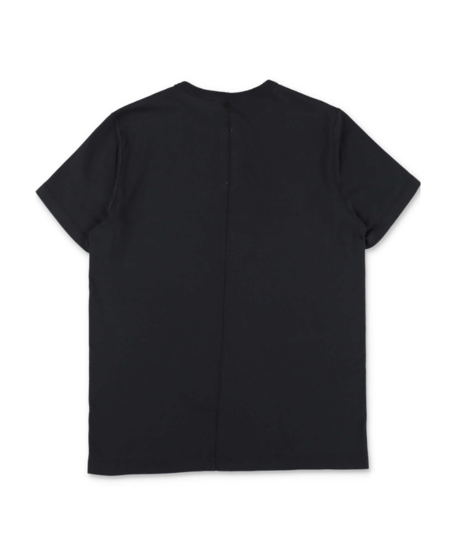 Rick Owens T-shirt With Round Neck And Short Sleeves In Black