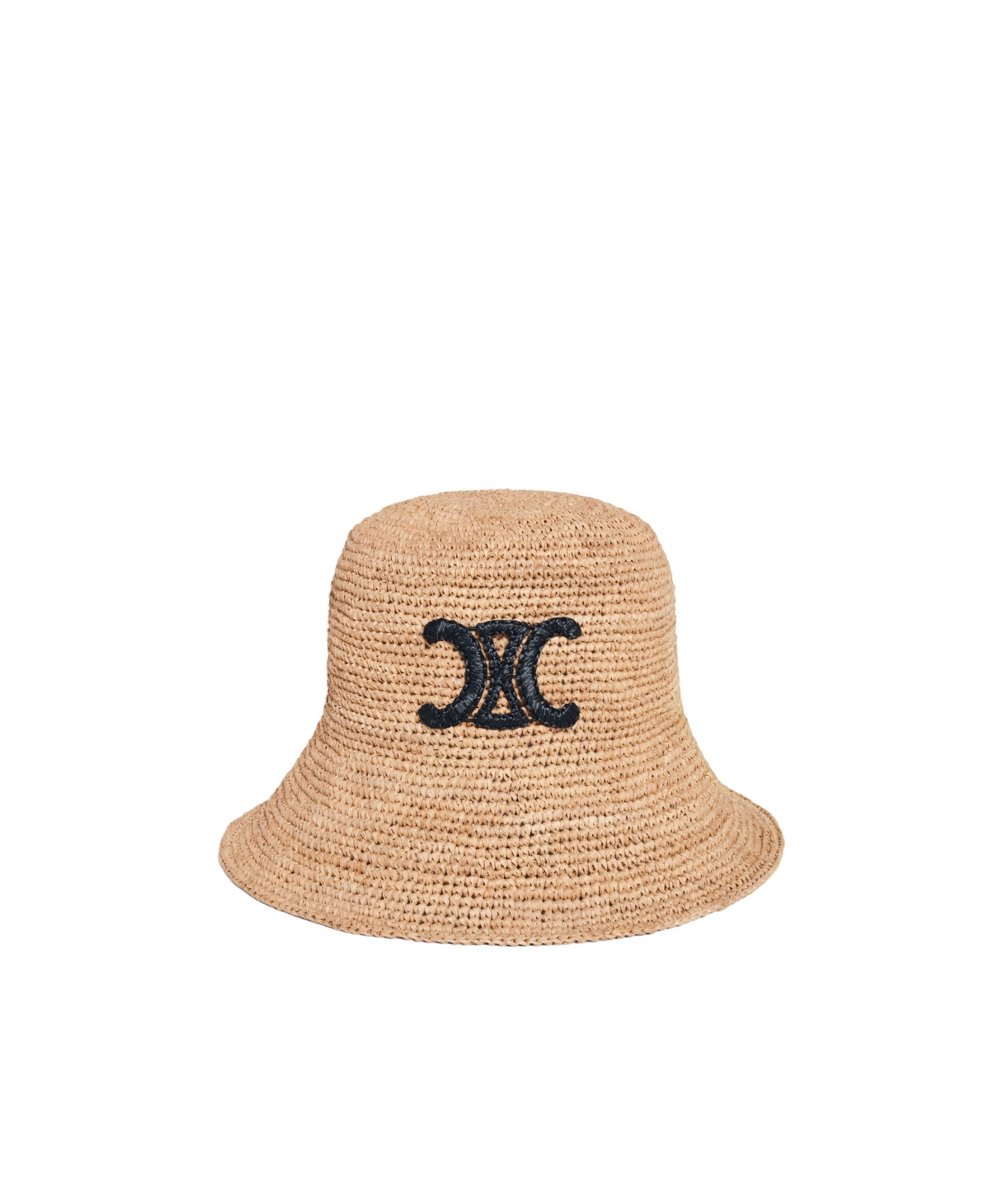 Celine Triomphe Bucket Hat In Honey-colored