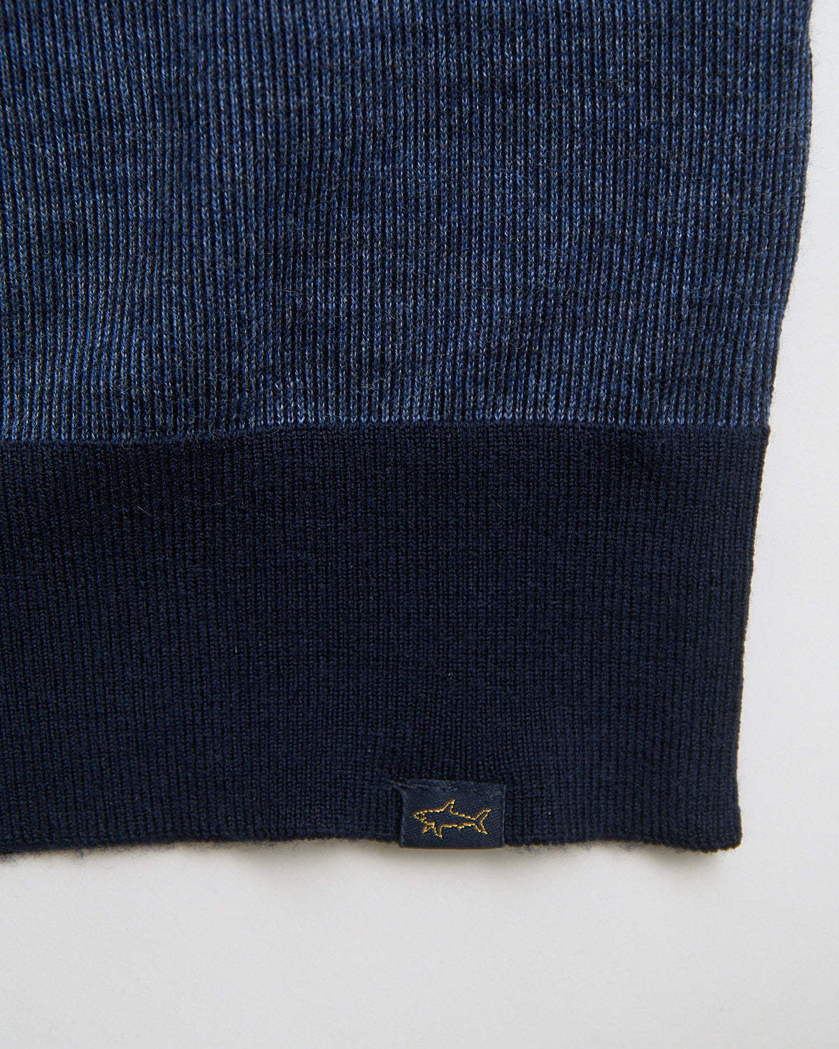 Shop Paul & Shark Long-sleeved Sweater In Blue