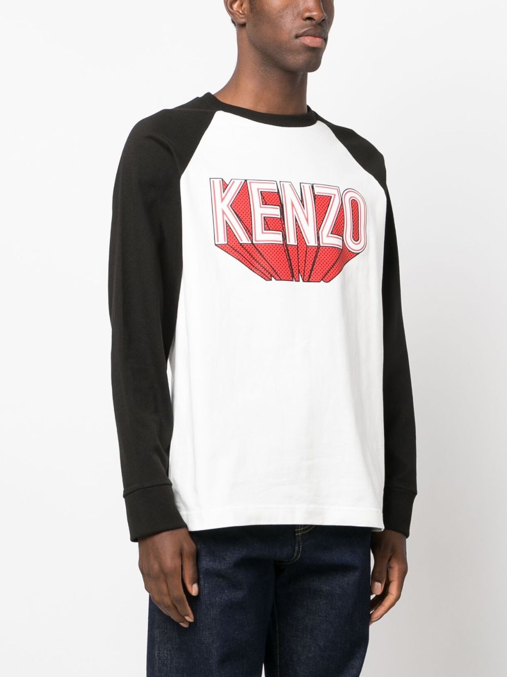 Kenzo Logo-print Cotton T-shirt In Red