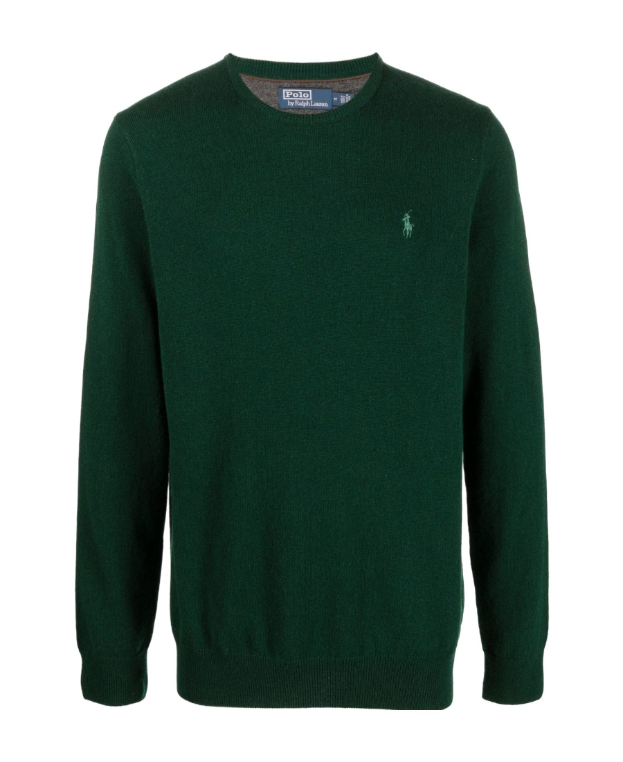 Polo Ralph Lauren Ralph Lauren Forest Green Wool Sweater In Green