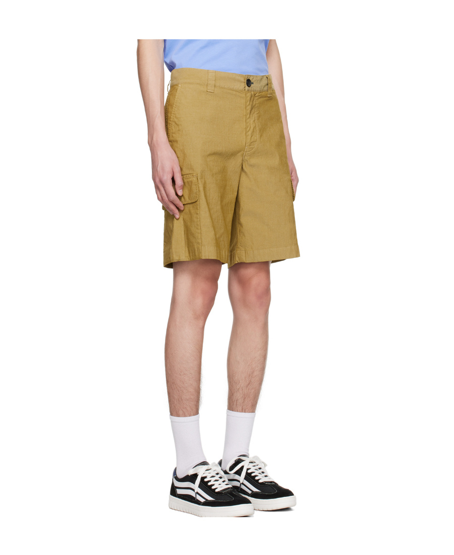 Ps By Paul Smith Four-bag Belt-loop Shorts In Nude