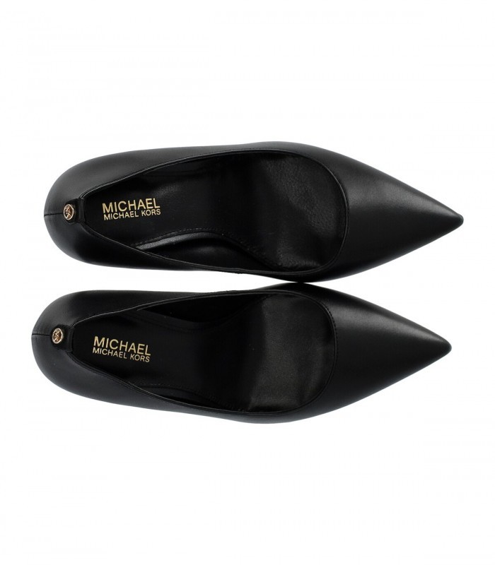 Michael Michael Kors Dorothy Womens Leather Pointed Toe Dress Heels In Black