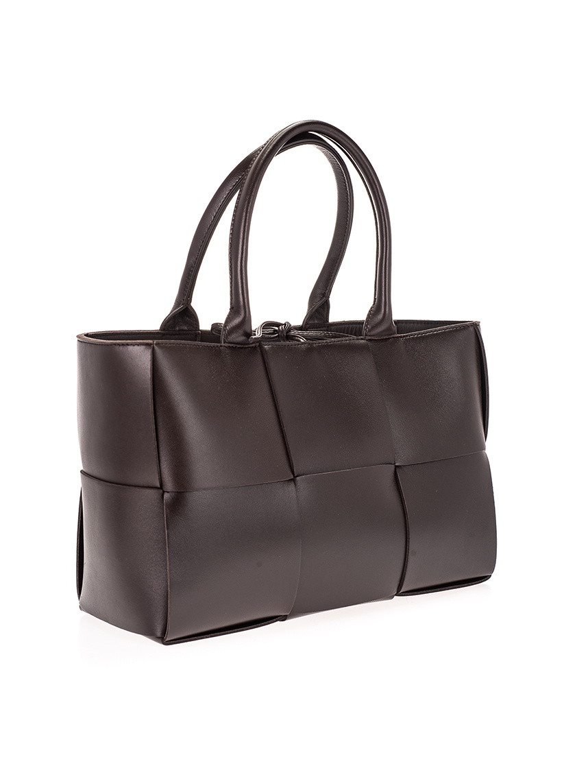 Bottega Veneta Small Arco Tote Bag In Brown