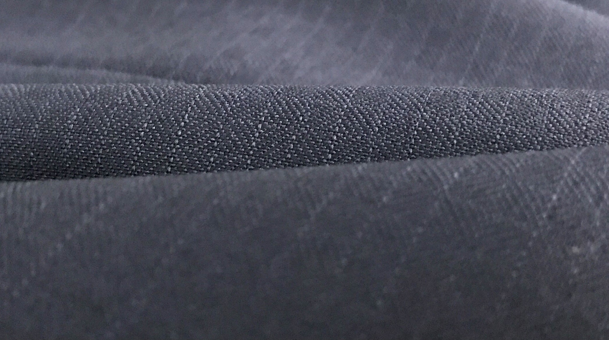 Armani Collezioni Long Sleeved Lapel Suit Jacket In Black
