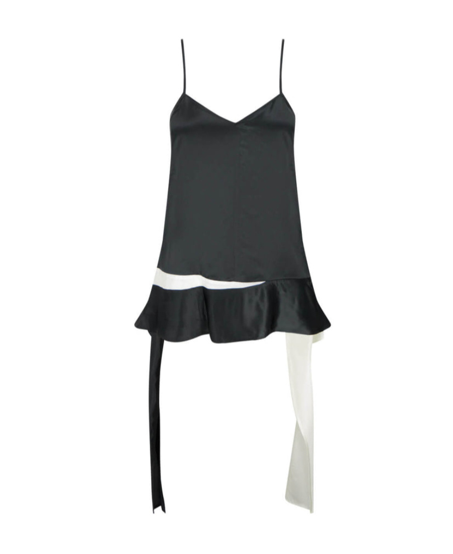 Jw Anderson Women Sweetheart Neckline Top In Black