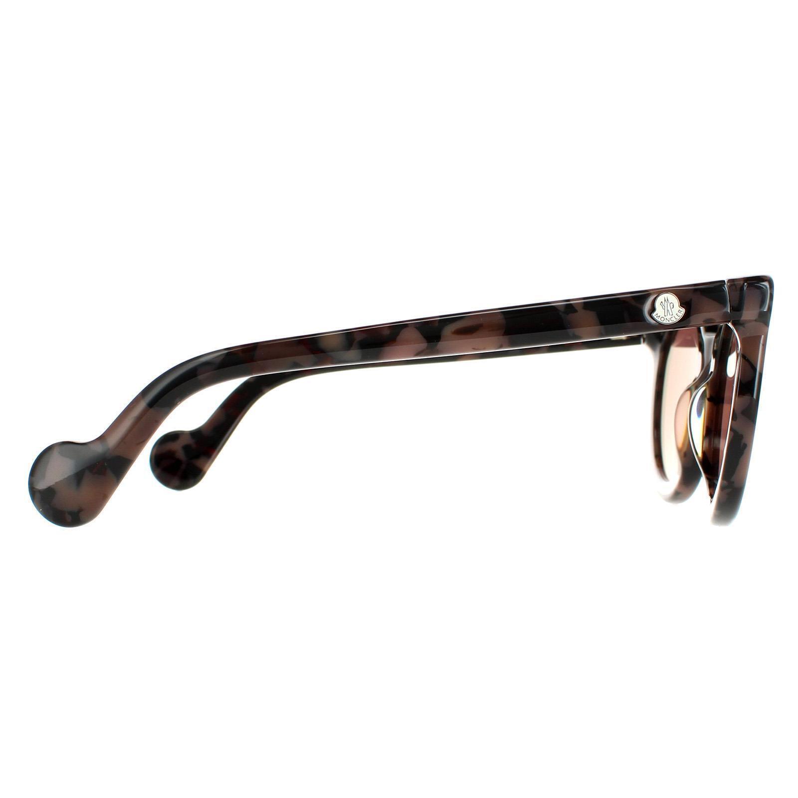 MONCLER MONCLER EYEWEAR ROUND FRAME SUNGLASSES