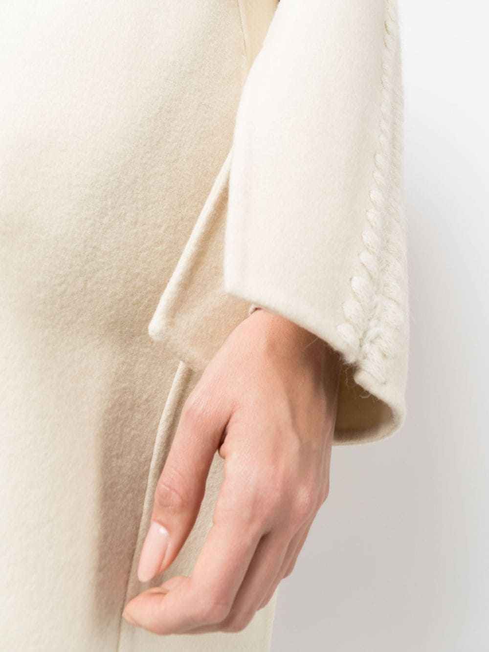 Ermanno Scervino Notched-lapels Wool Coat