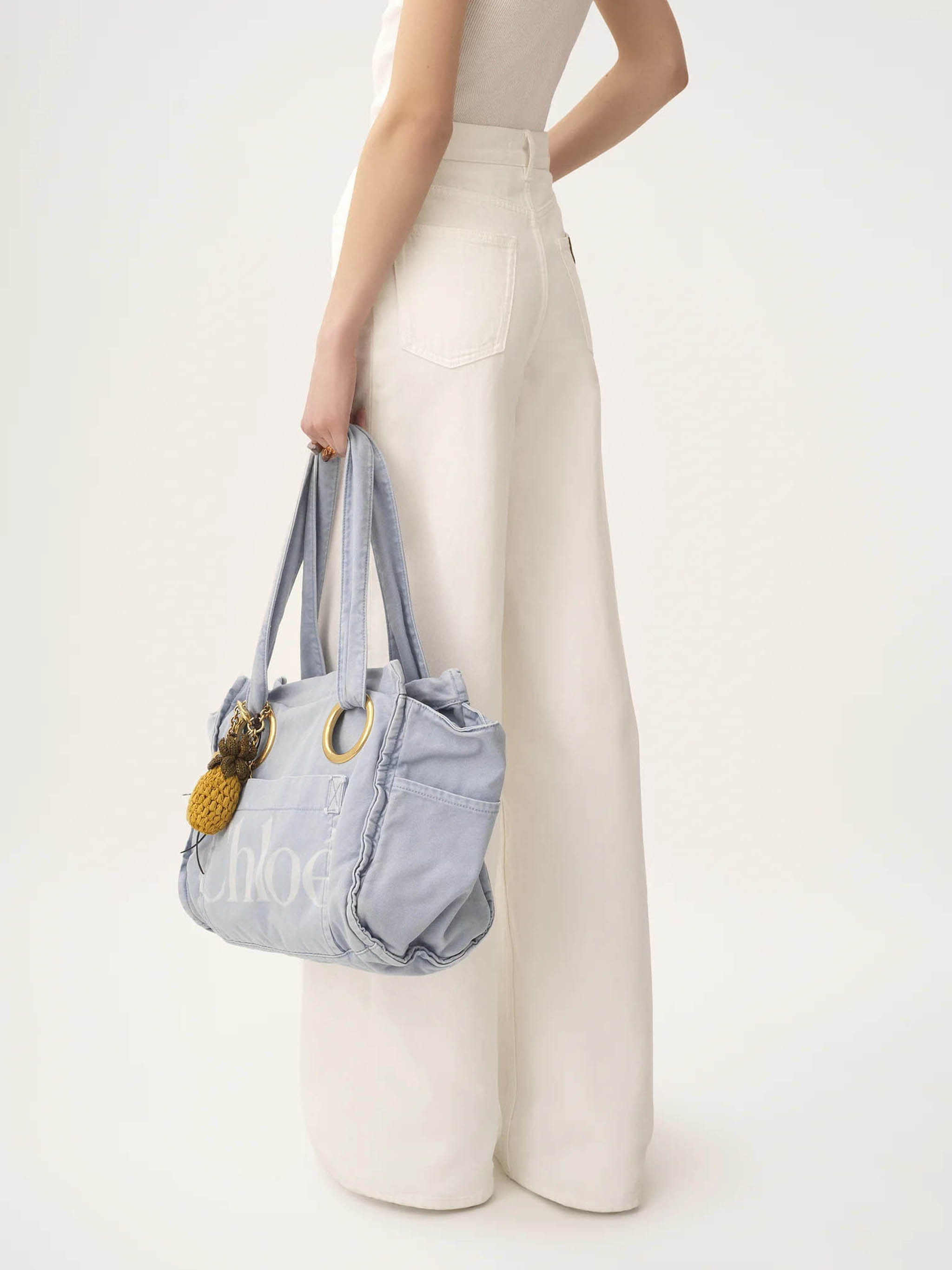 CHLOÉ HIGH-RISE WIDE-LEG JEANS IN DENIM