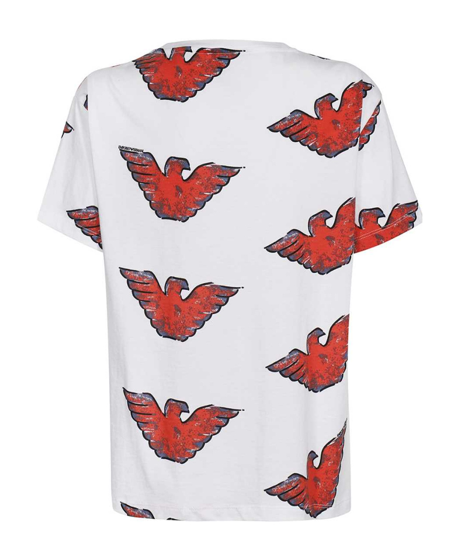 EMPORIO ARMANI LOGO CREW-NECK T-SHIRT 