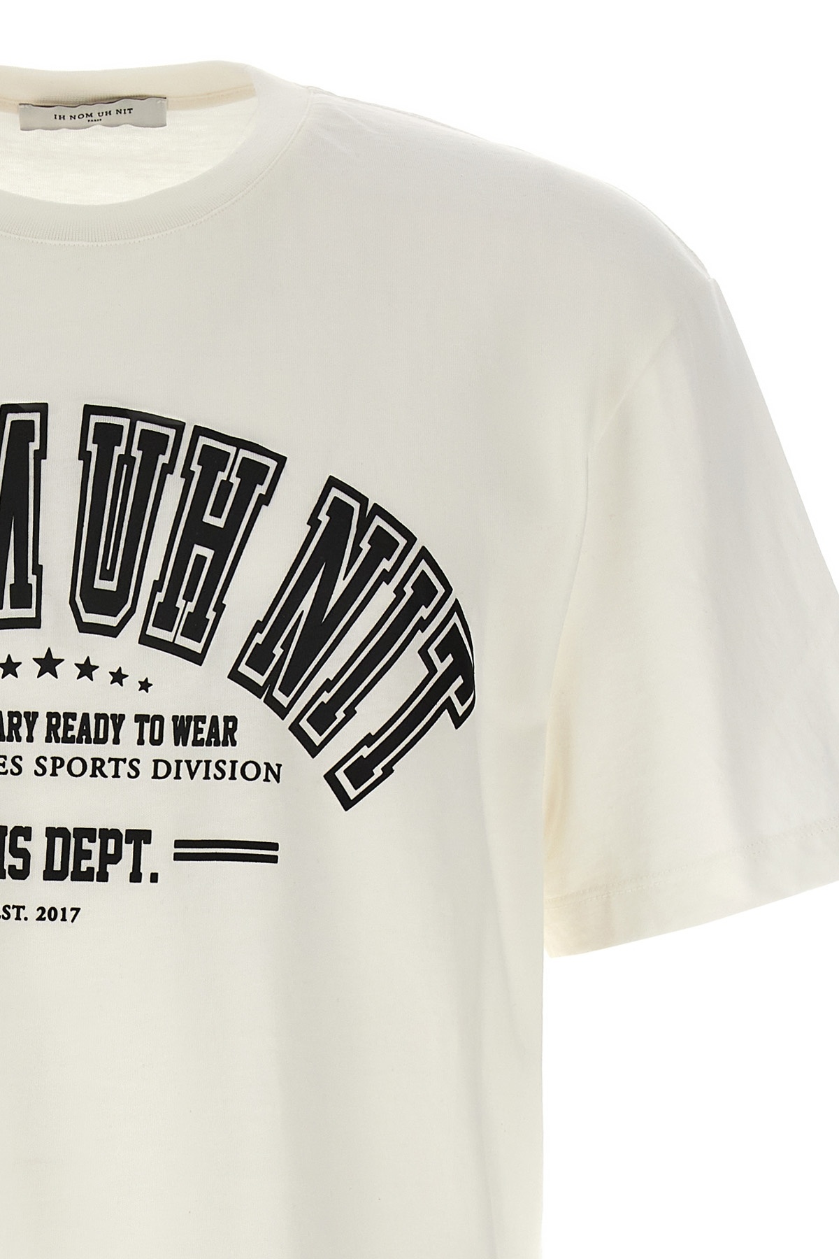 Shop Ih Nom Uh Nit Logo-print Cotton T-shirt In White