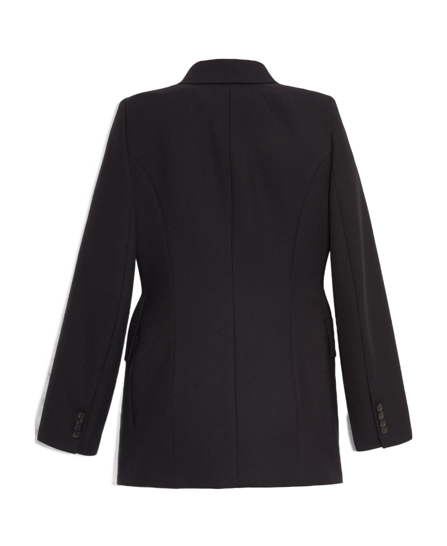 Balenciaga Hourglass Single-breasted Blazer In Black