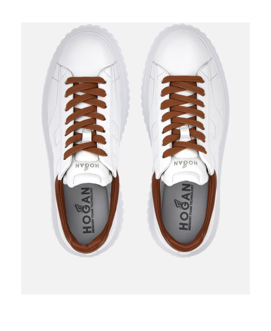 HOGAN HOGAN H-STRIPES LACE-UP SNEAKERS