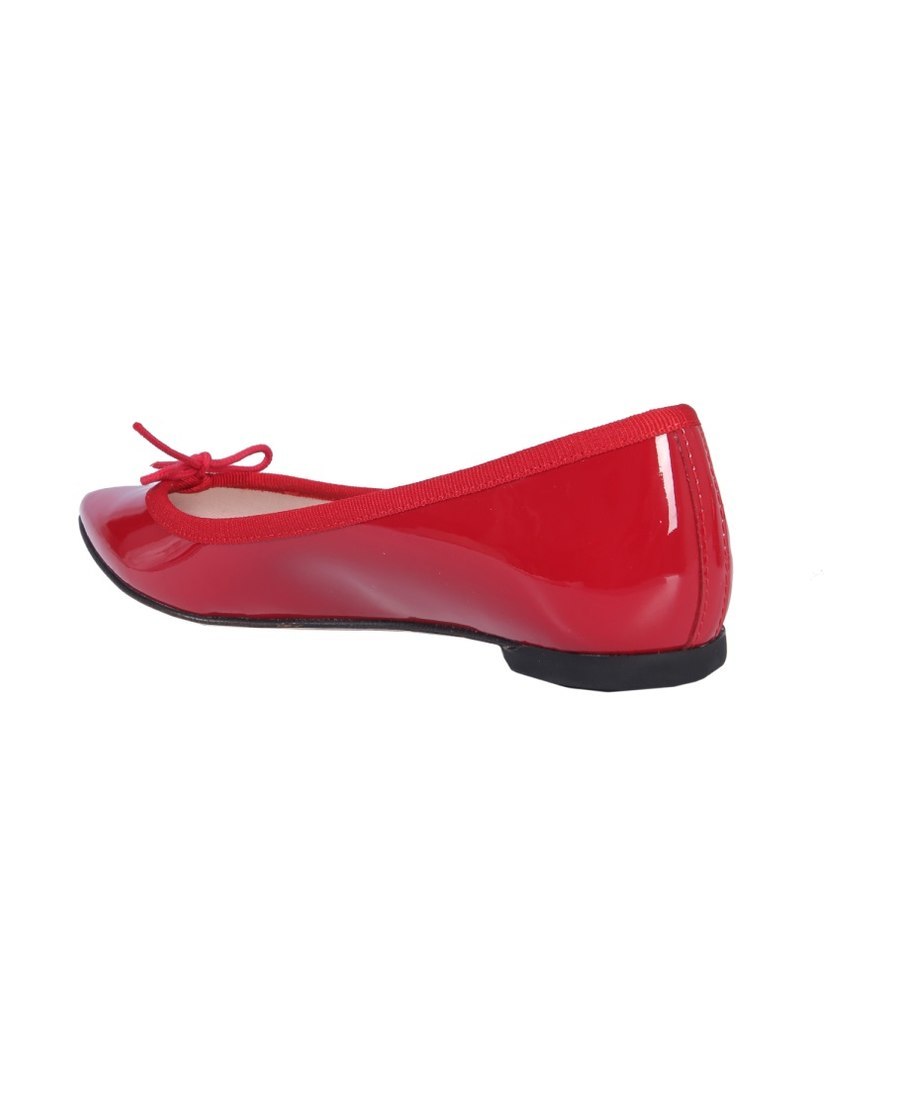 Repetto Red Brigitte Pointy Toe Ballerina Flats In Red