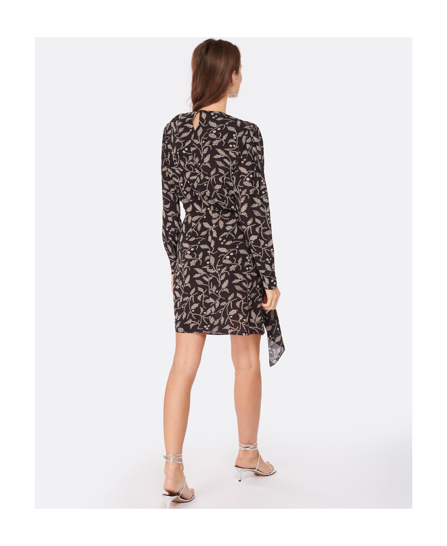 Shop Isabel Marant Étoile Dulce Printed Dress In Black