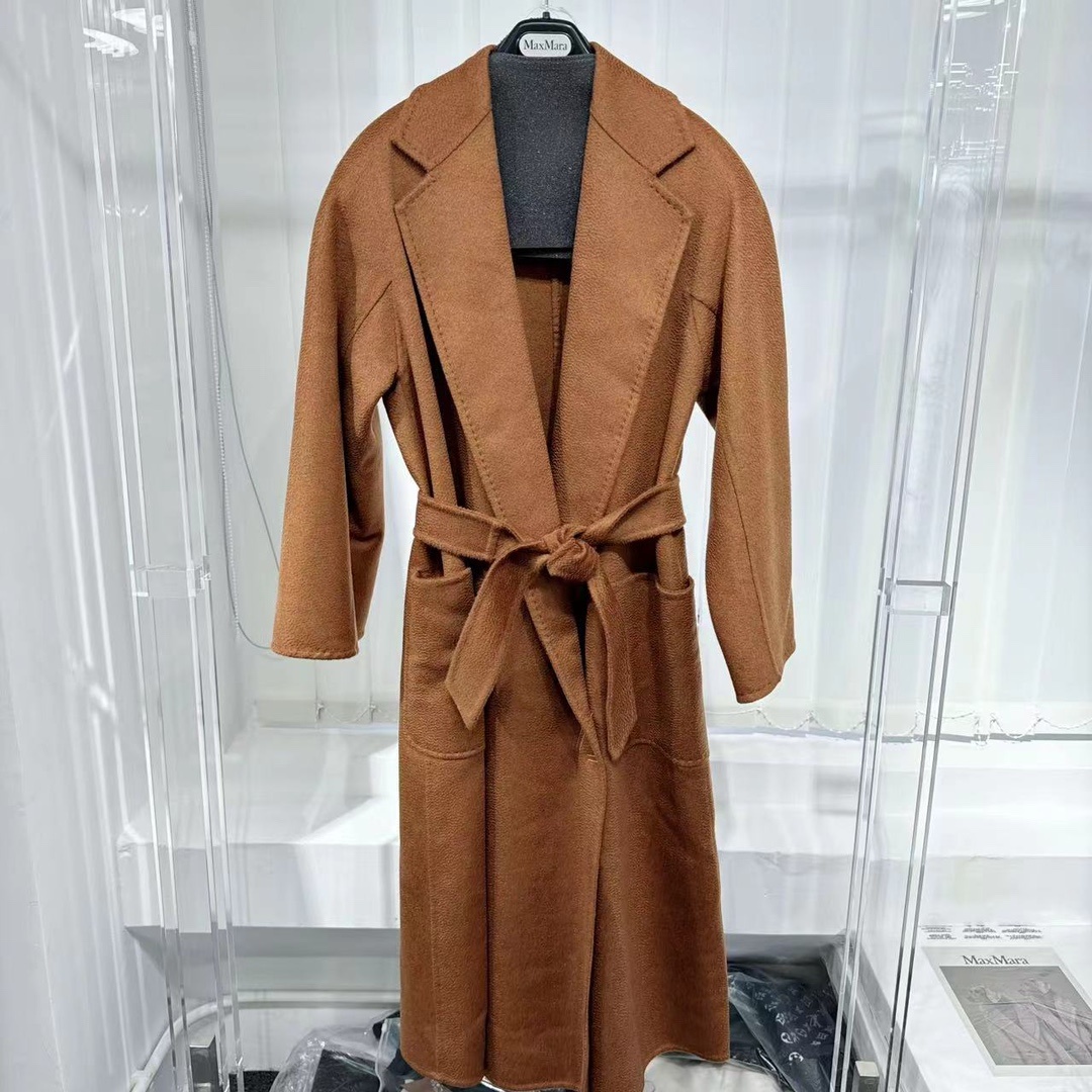 Max Mara Maxmara Teddy Bear Icon Coat Camel In Brown