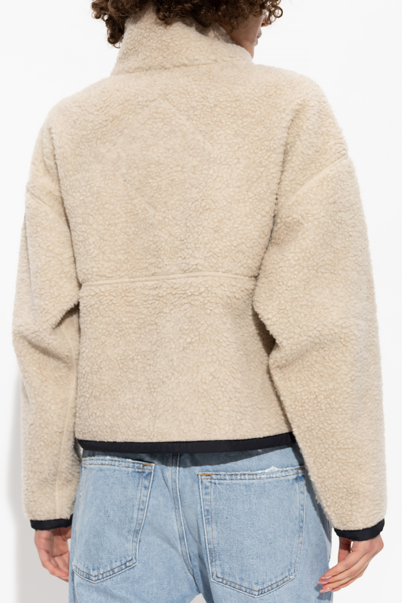 Canada Goose Fleece Sweatshirt Simcoe Zip Up In Neutral
