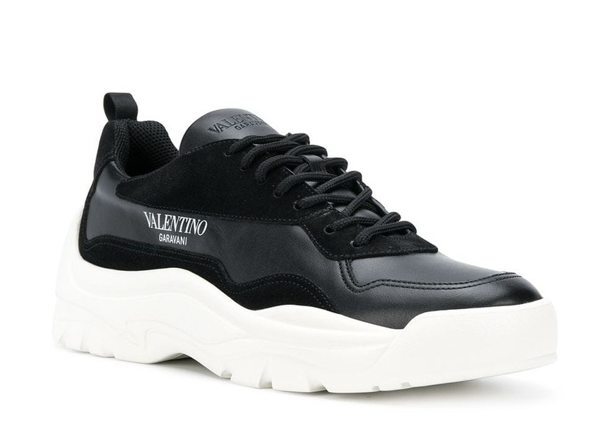 Valentino Sneaker Gumboy In Black
