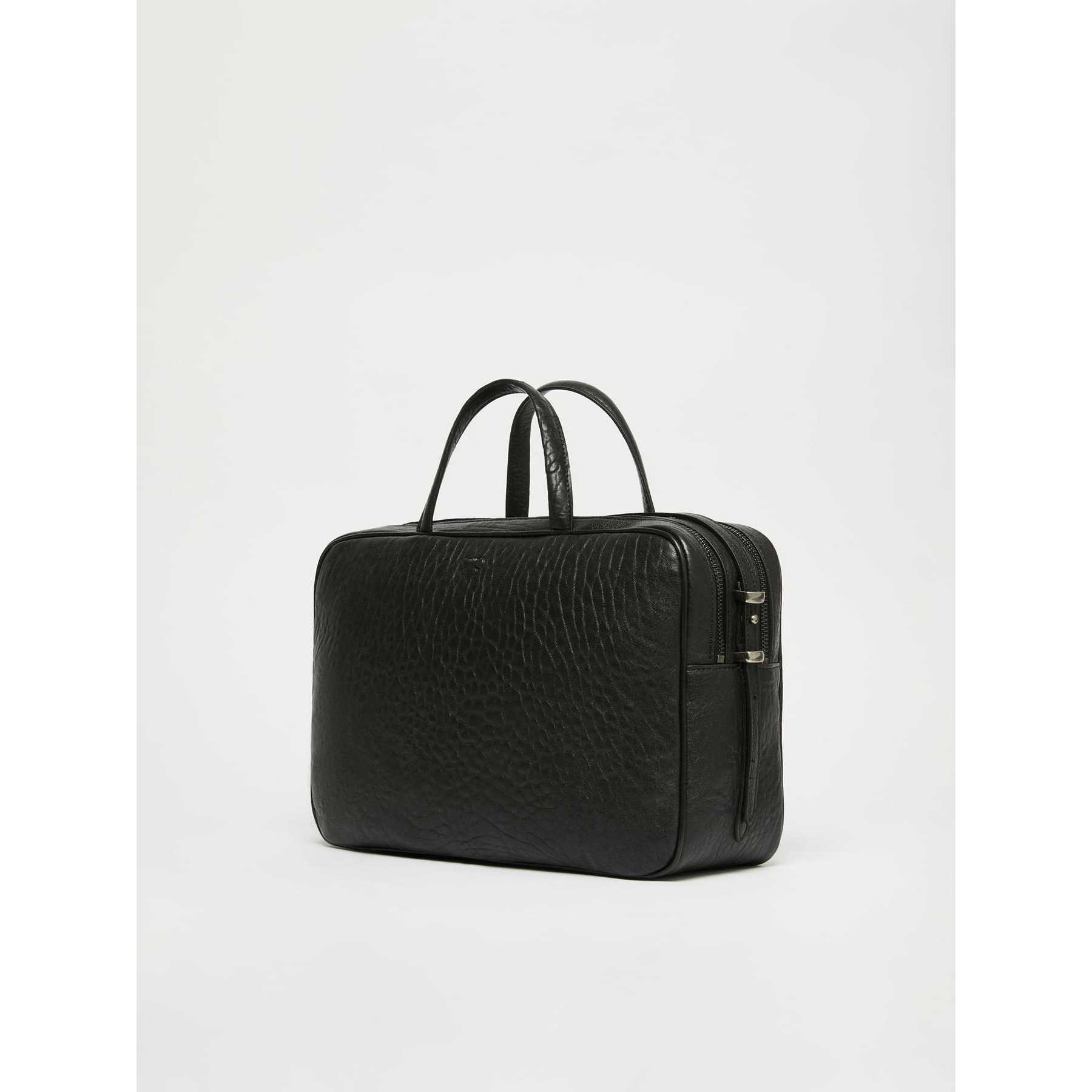 Weekend Max Mara Zipped Handbag In Black