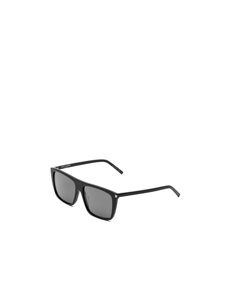 Saint Laurent Square Sunglasses In Gray