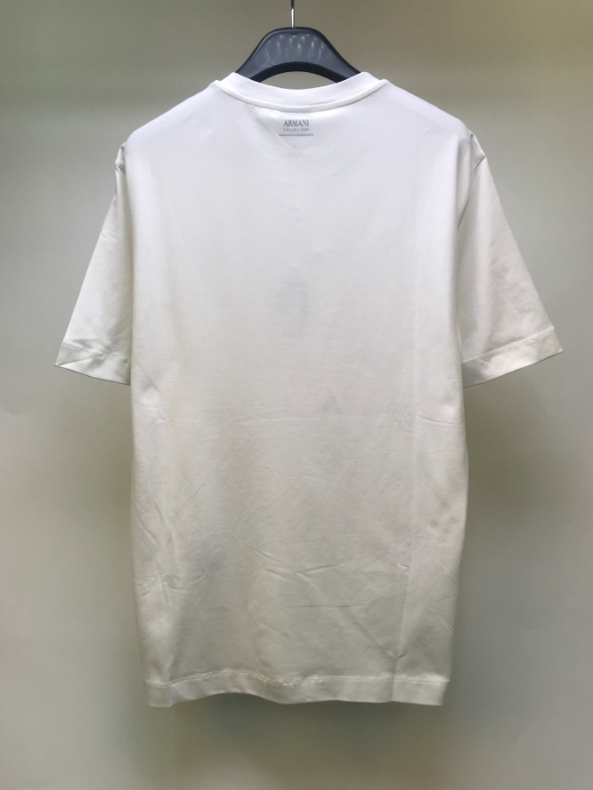 ARMANI COLLEZIONI LOGO DETAILS SHORT-SLEEVED T-SHIRT