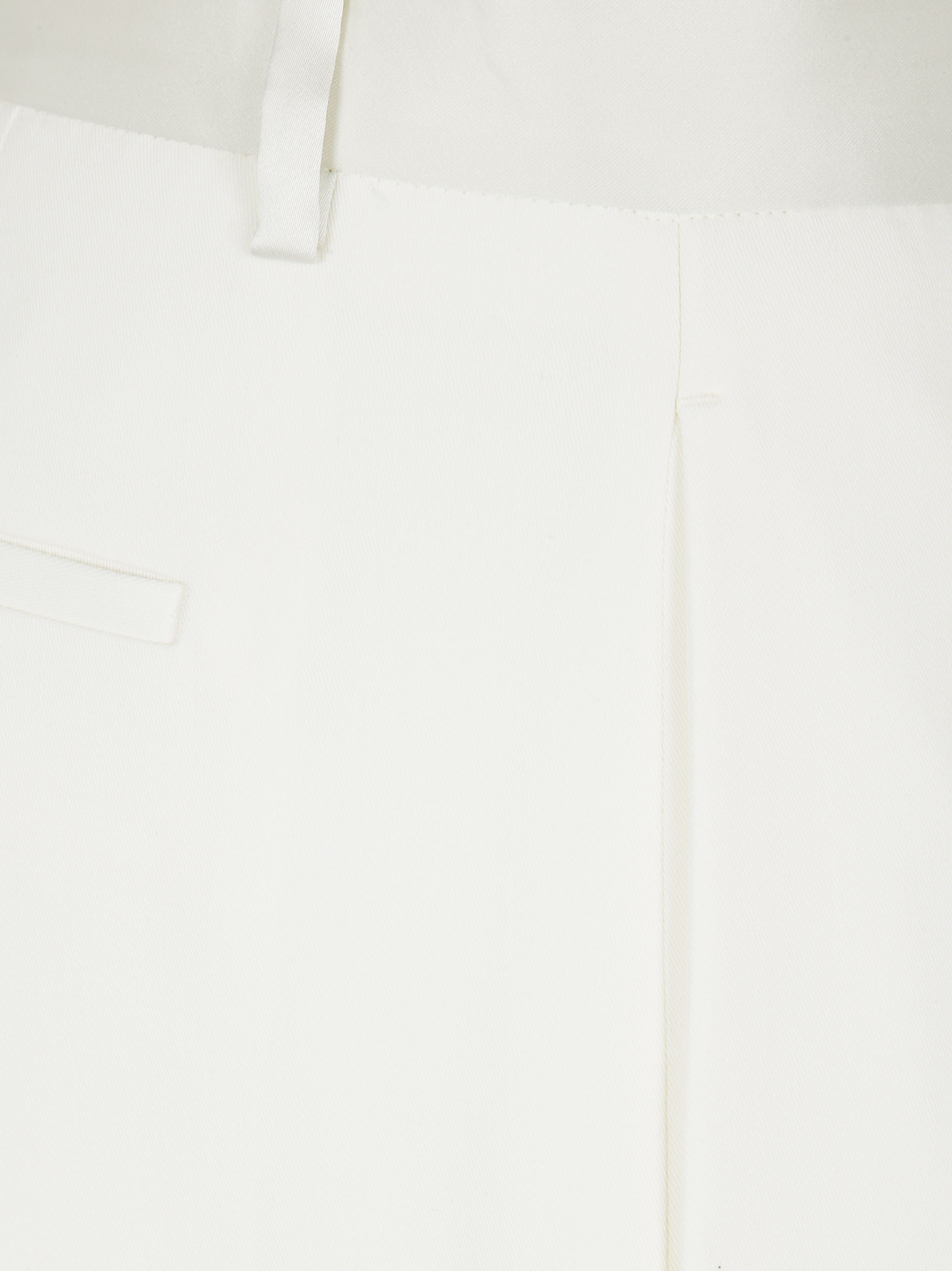 Paul Smith Belt Loops Slacks In Off White
