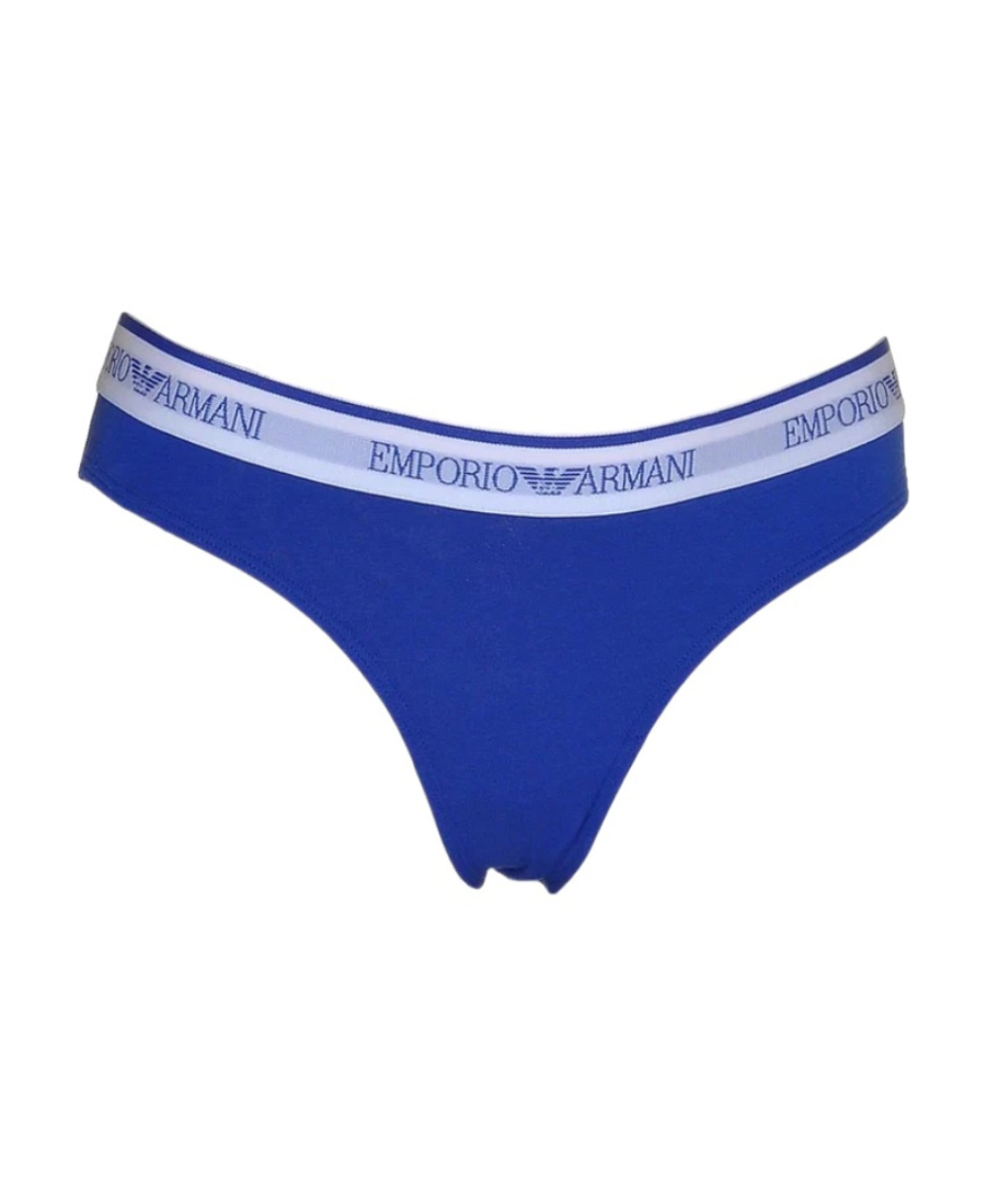 EMPORIO ARMANI LOGO WAIST-EDGE BRIEFS PANTS