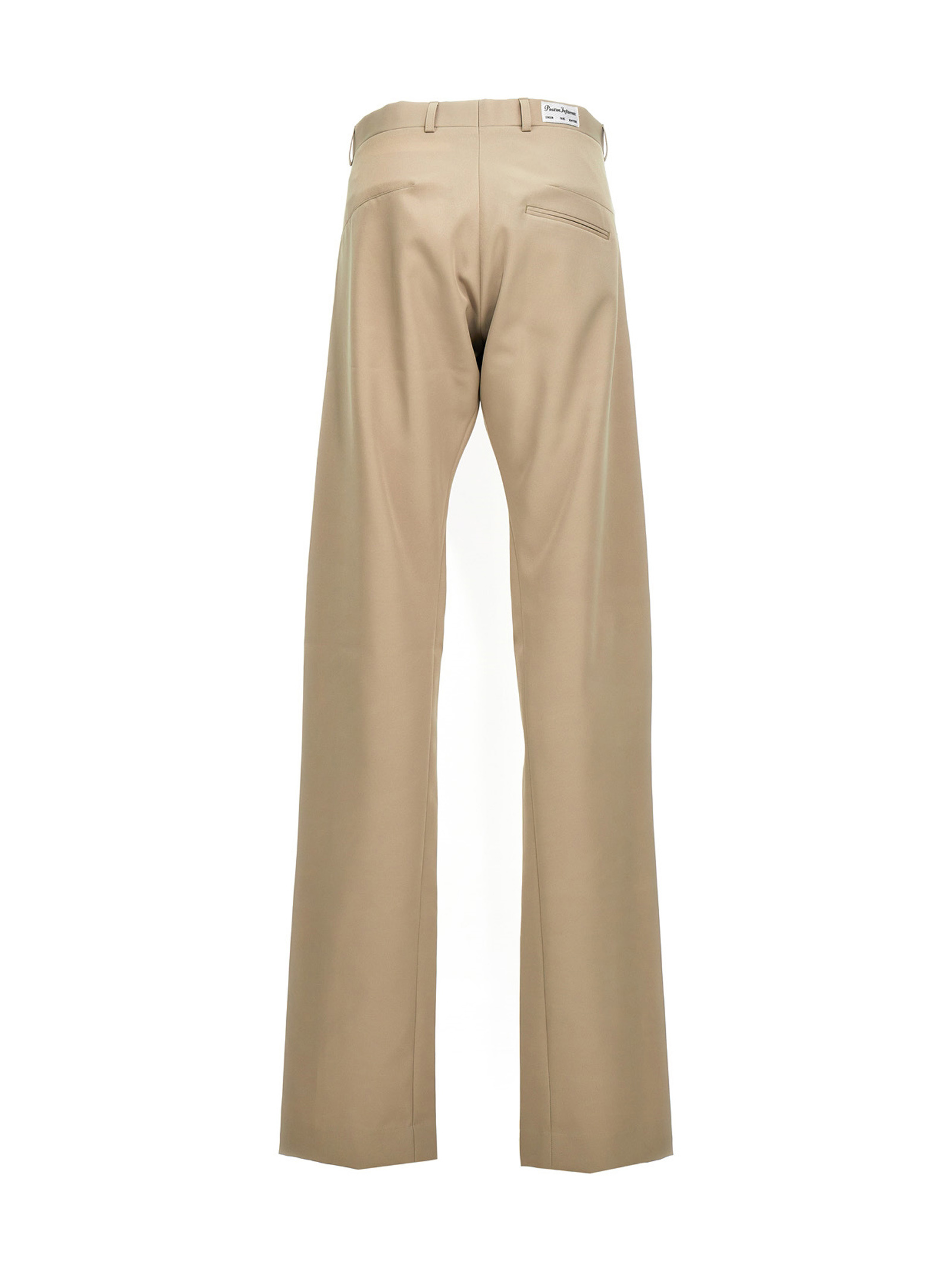 Martine Rose Twist-seam Tailored Trousers In Nude