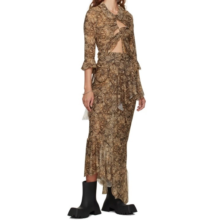 Avavav Brown Holy Shirt 2.0 Blouse In Brown