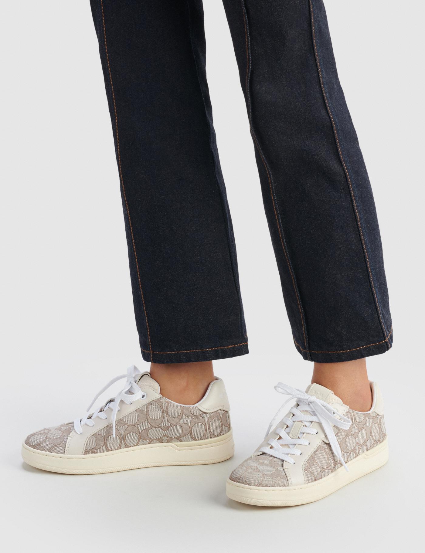 COACH LOWLINE LUXE LOW-TOP SNEAKERS