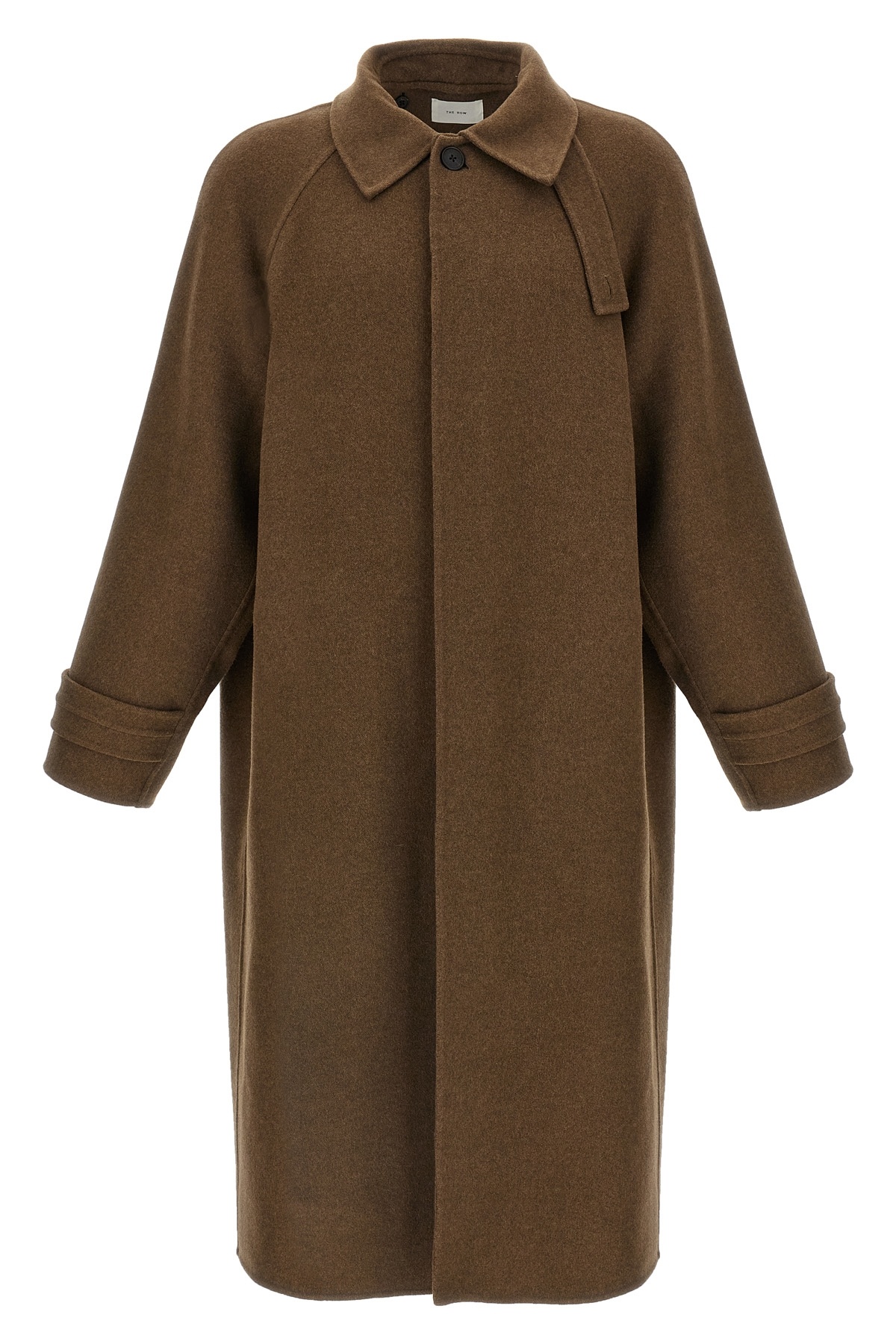 The Row 'kenet' Coat In Brown