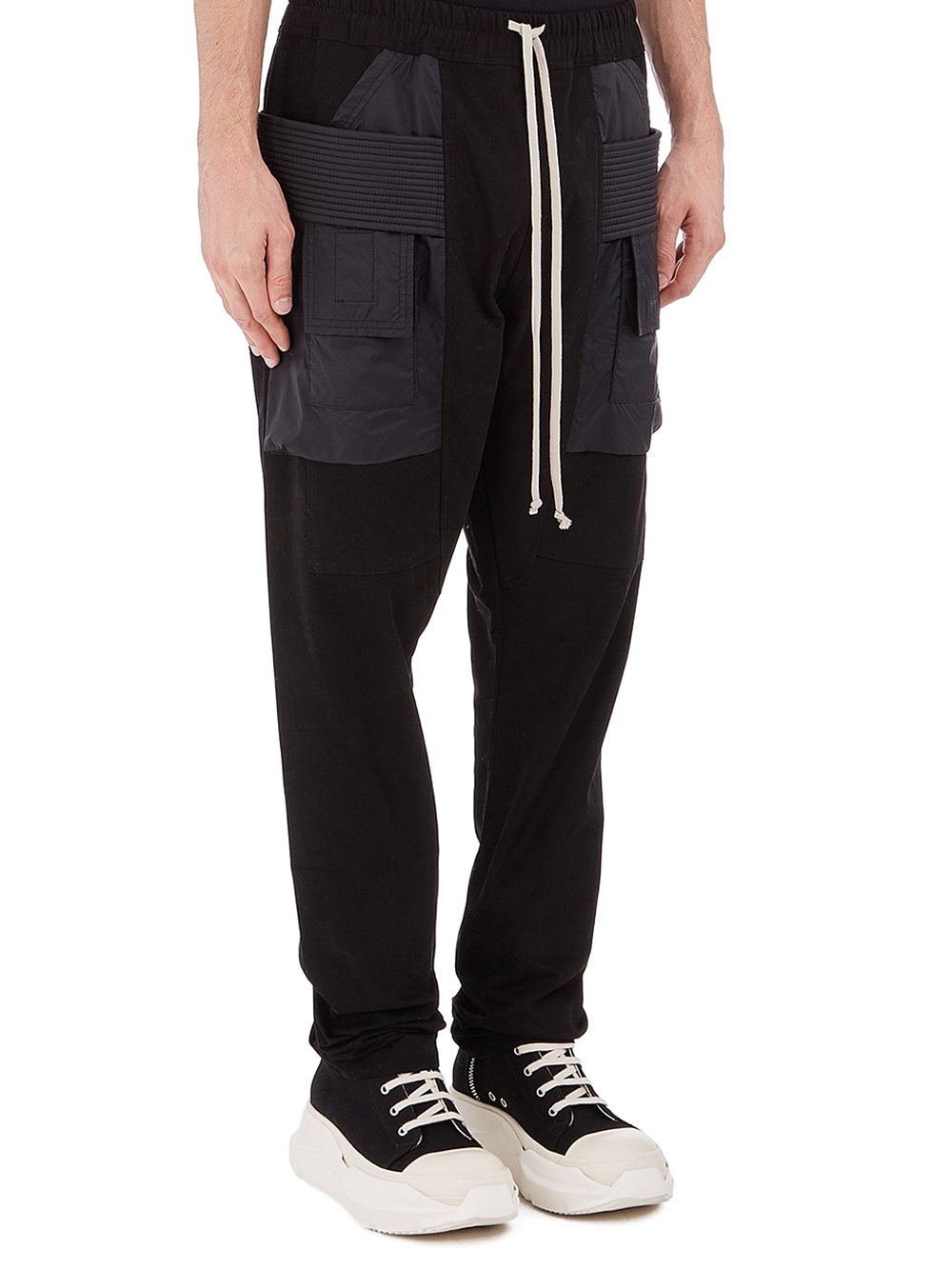 Rick Owens Drop-crotch Trousers In Black