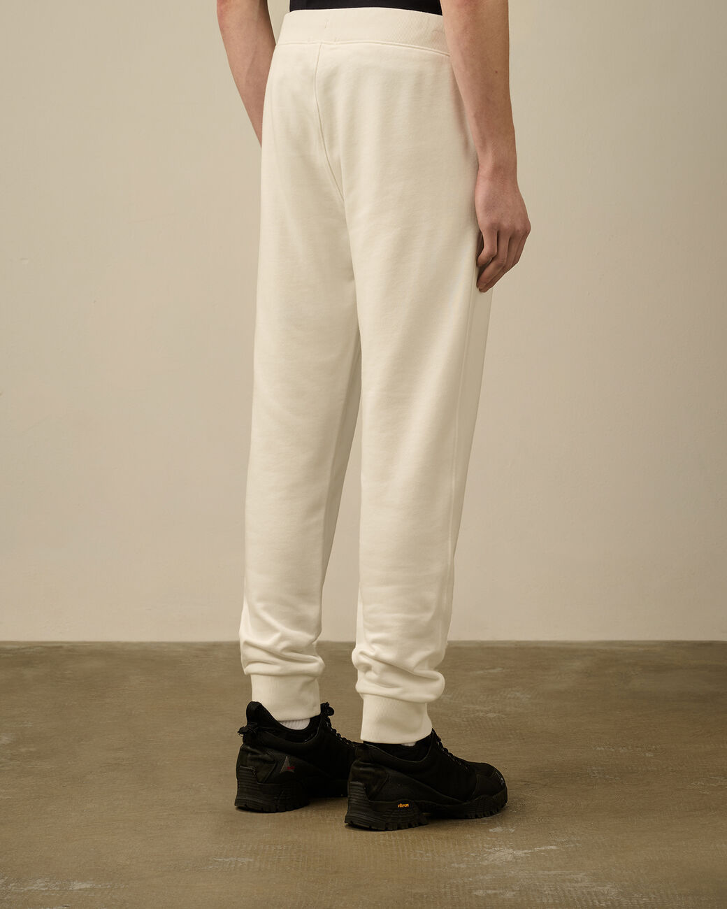 C.p. Company Diagonal Raised Track Pants In Neutral