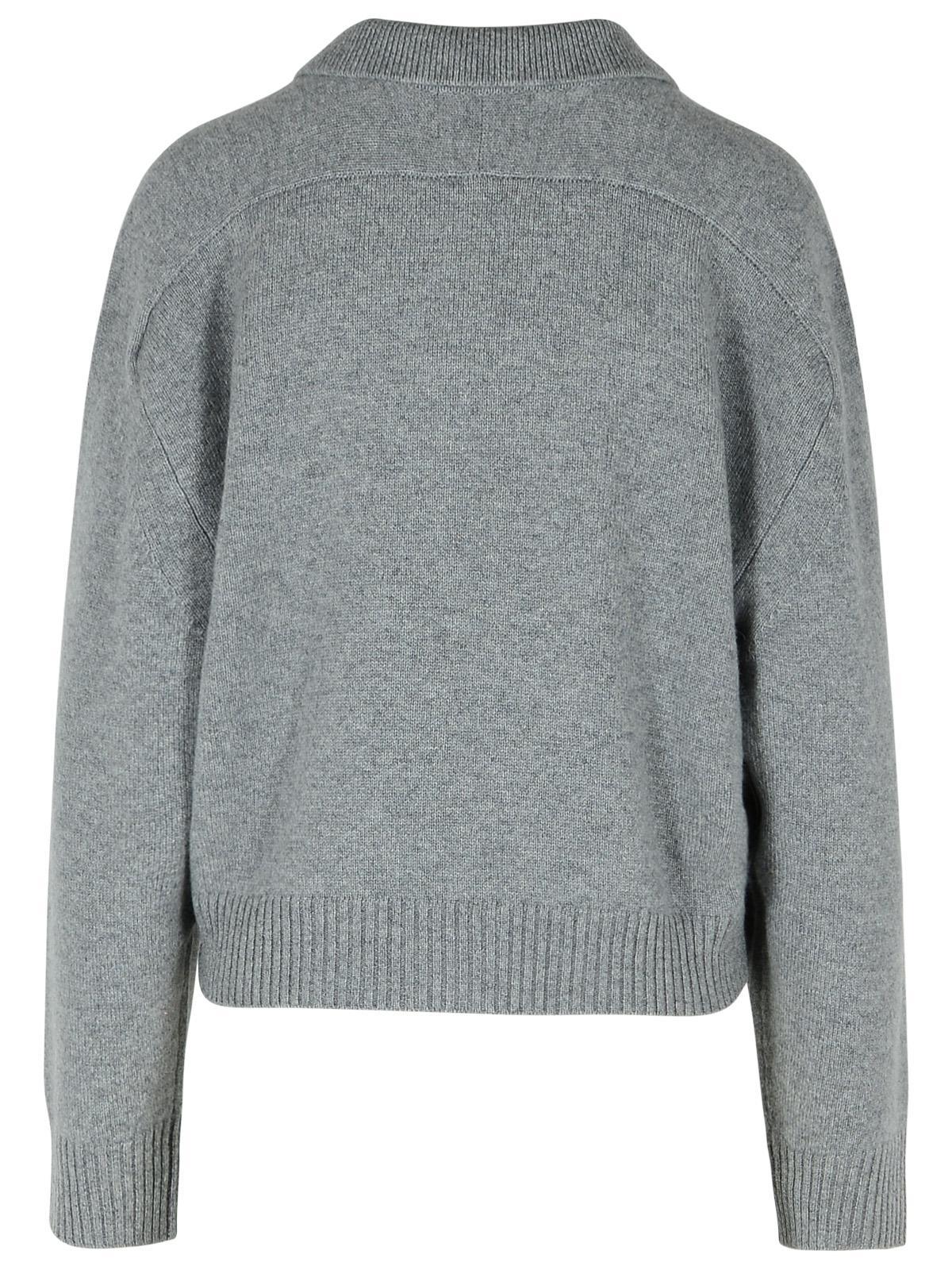 LOULOU STUDIO LONG-SLEEVED POLO SHIRT