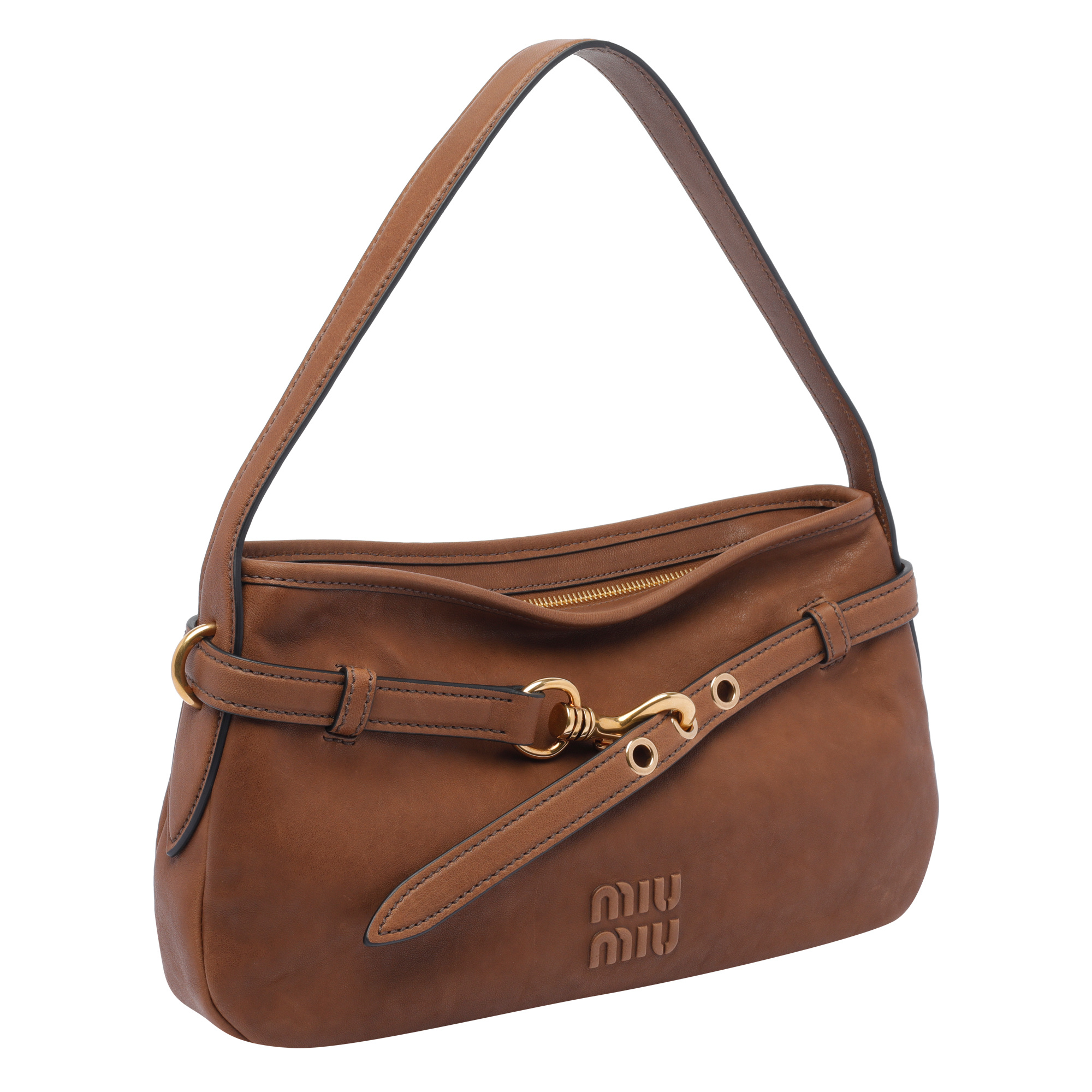 Miu Miu Logo Shoulder Bag
