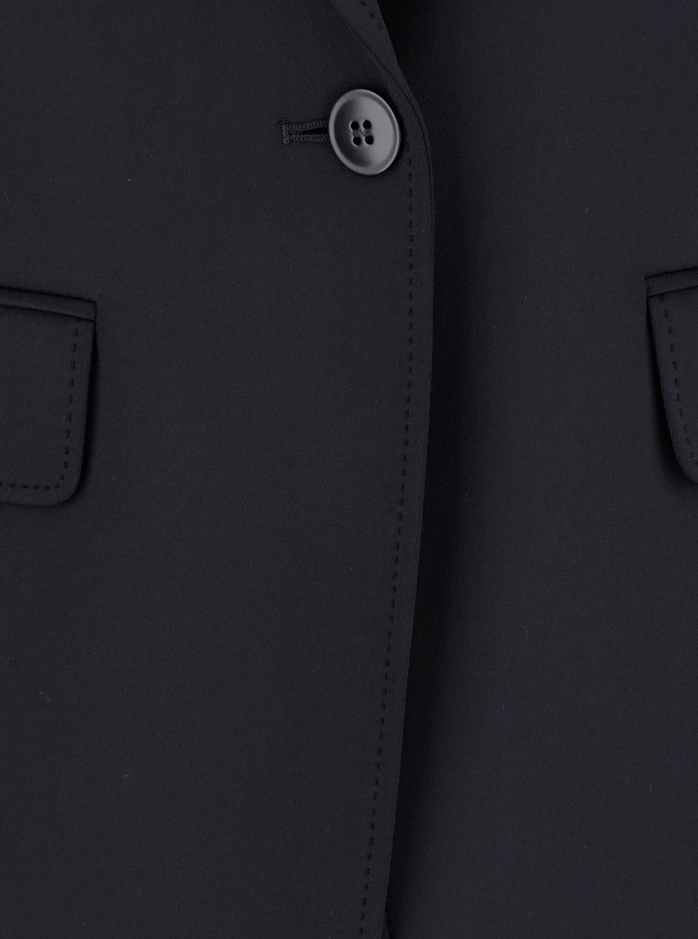 Max Mara Single-breasted Blazer In Black
