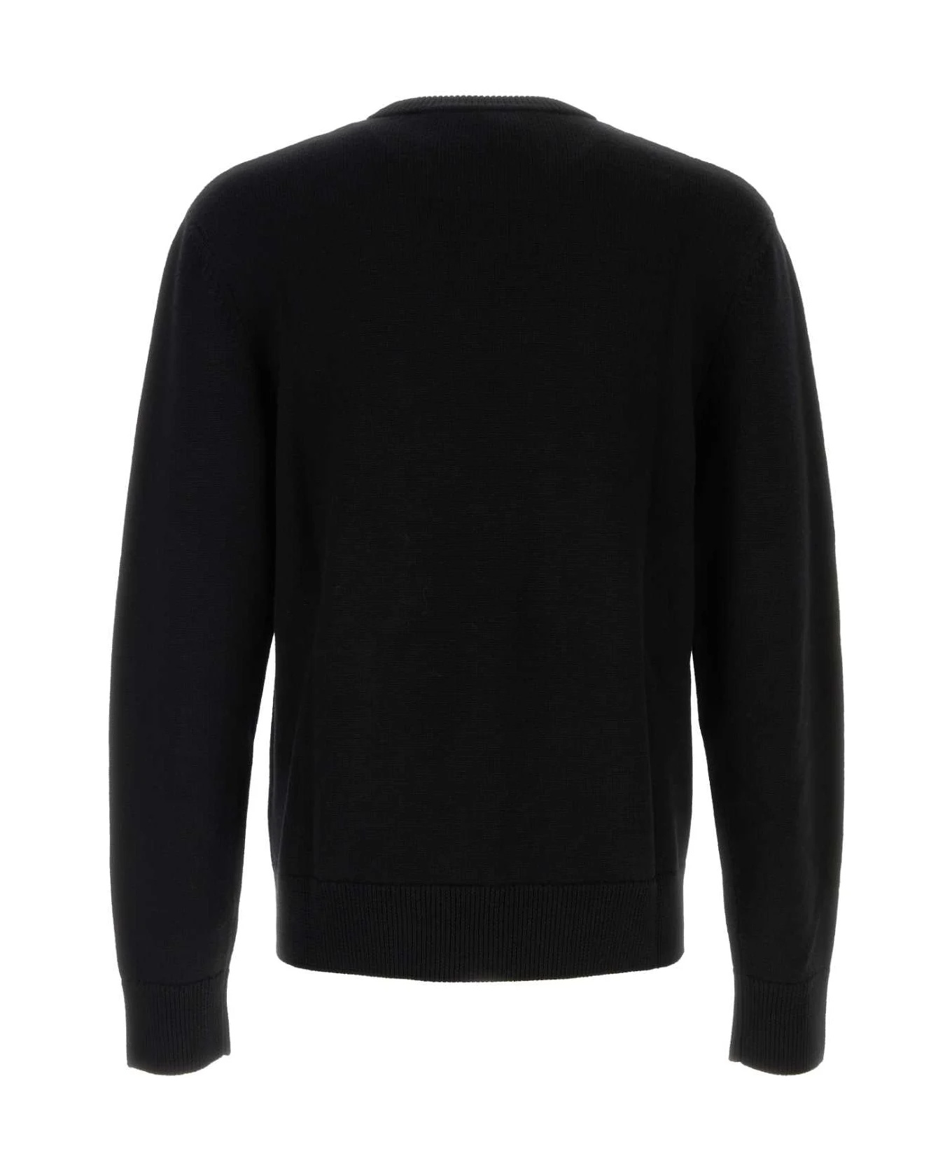 Givenchy Men Black Wool Sweater In Black