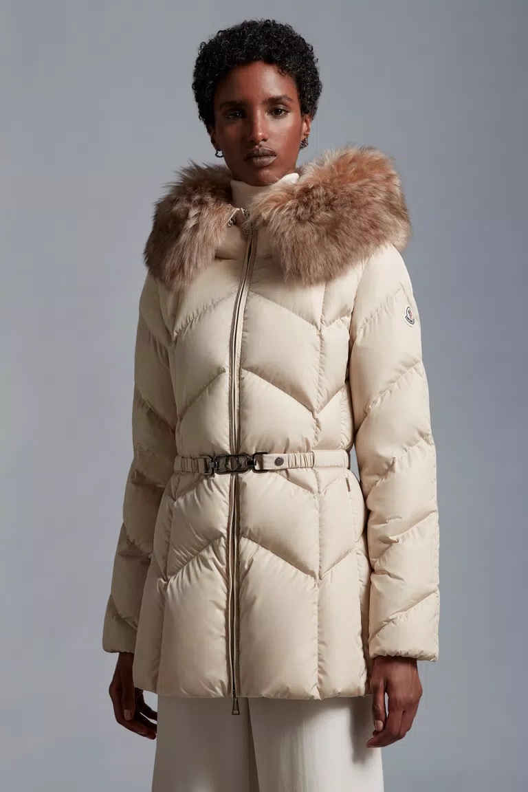 MONCLER MONCLER LORIOT BELTED ZIP-UP DOWN JACKET