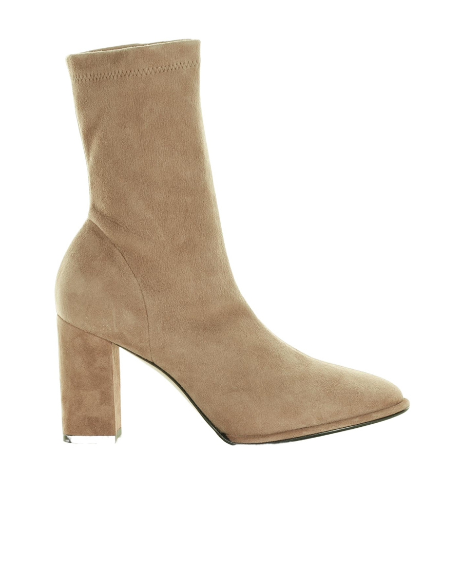 Le Silla Elsa Thick And Short Boots In Brown