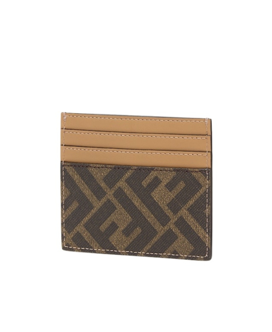 Fendi Logo-print Cardholder In Multicolor