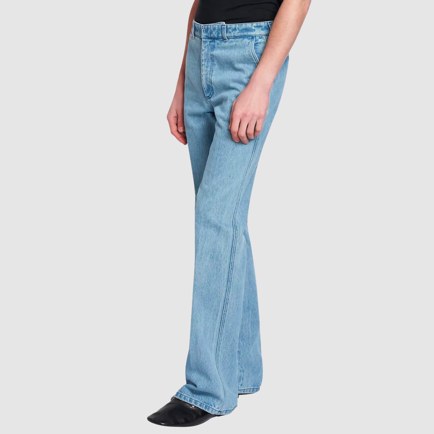 Dries Van Noten Multi-pocket Jeans In Blue