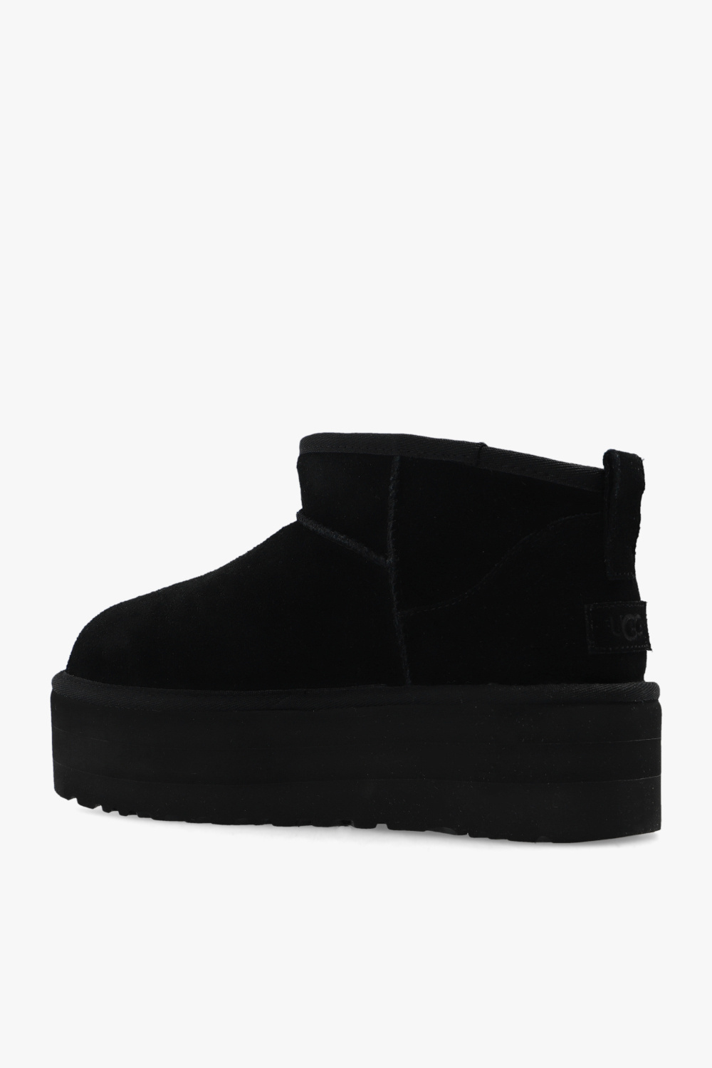 Shop Ugg Classic Ultra Mini Platform Boots In Black