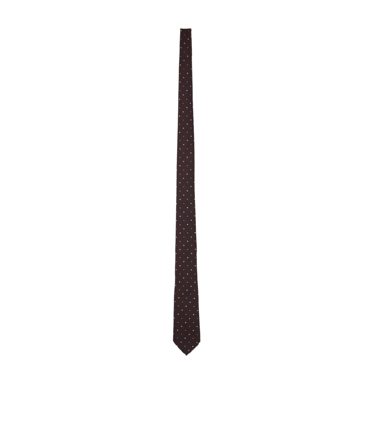 Paul Smith Polka-dot Satin Tie In Black