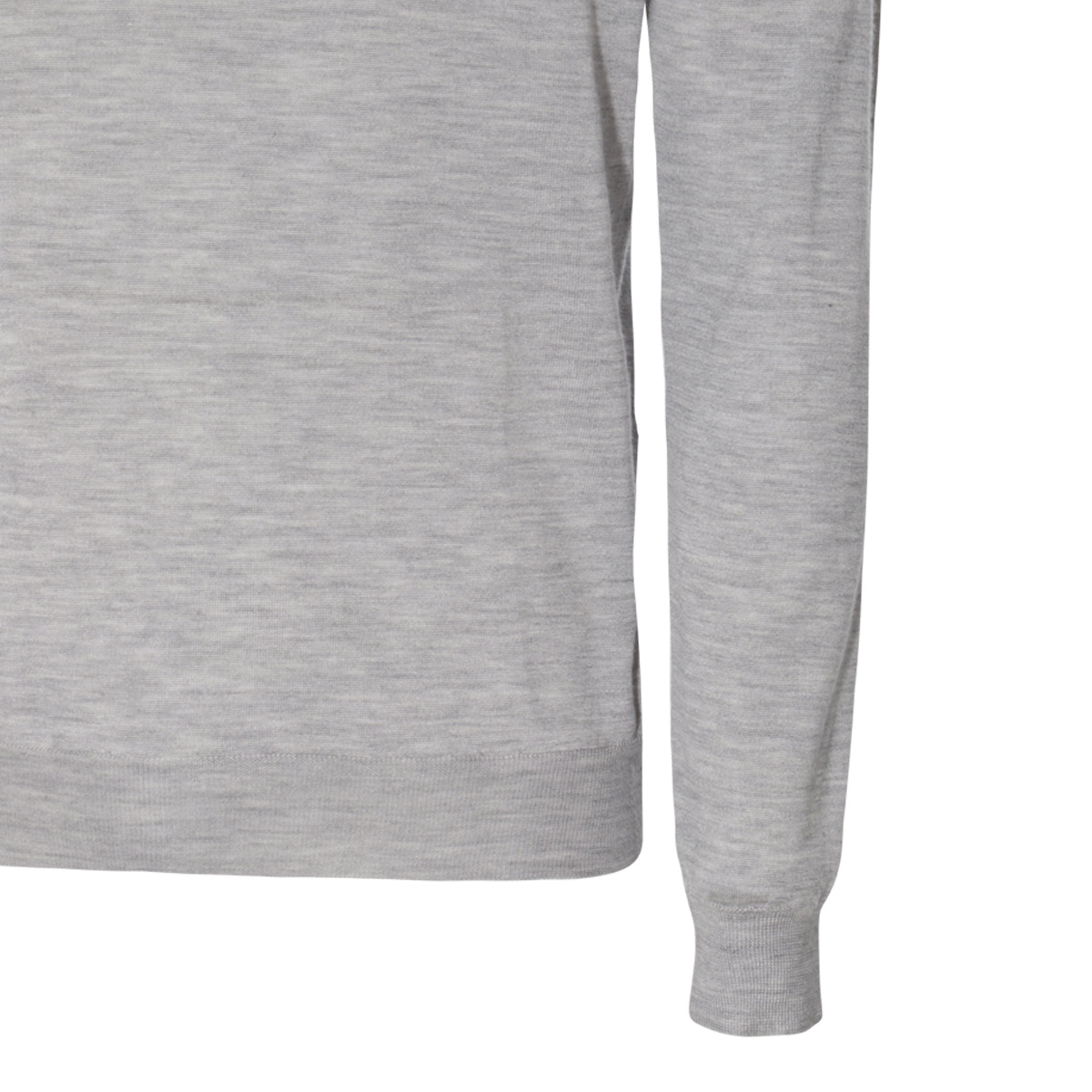 Malo Round Neck Sweater In Gray