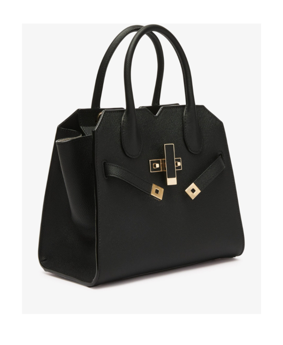 Valextra Women's Milano Mini Handbag In Black