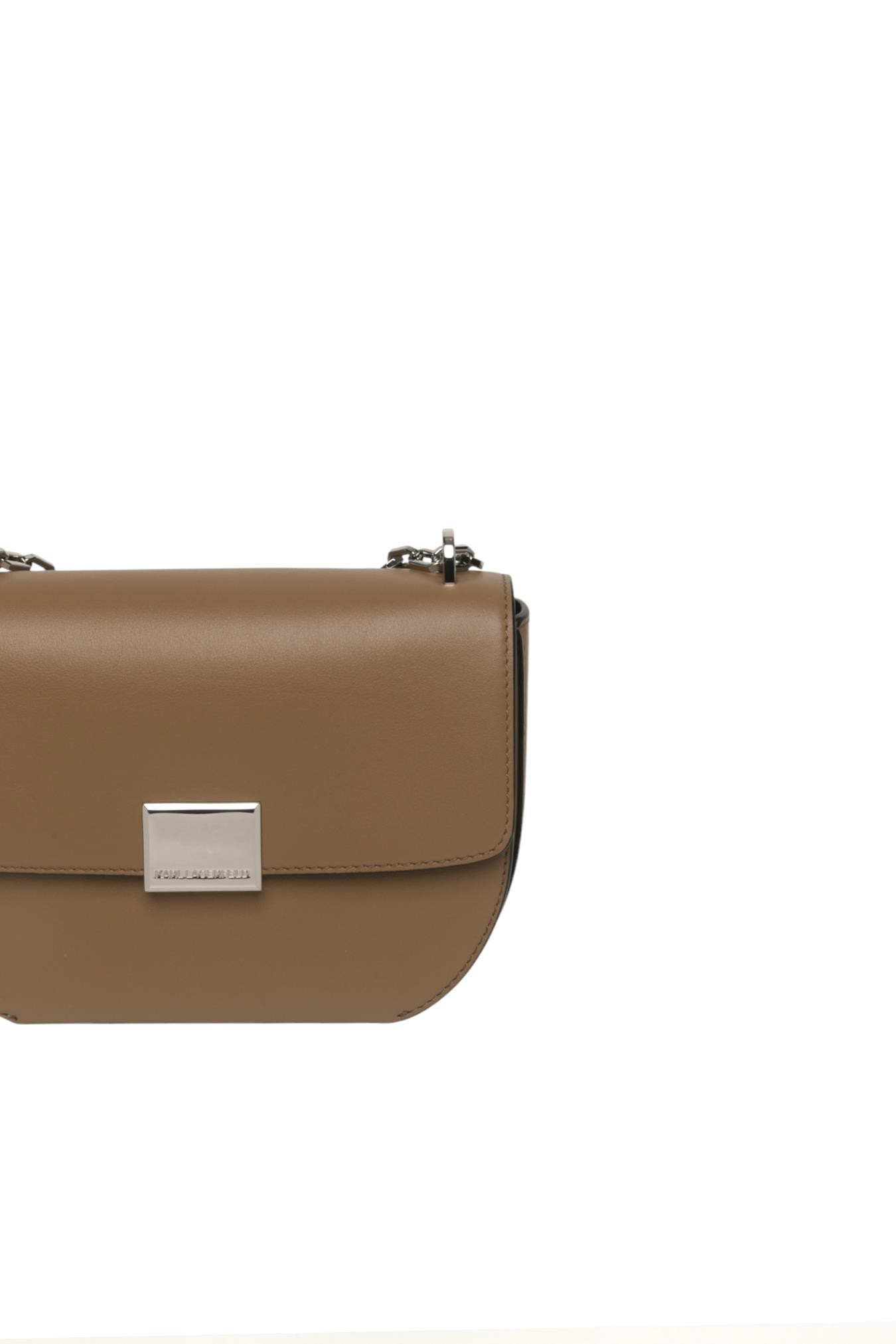 Karl Lagerfeld K/forever Cross-body Bag In Brown