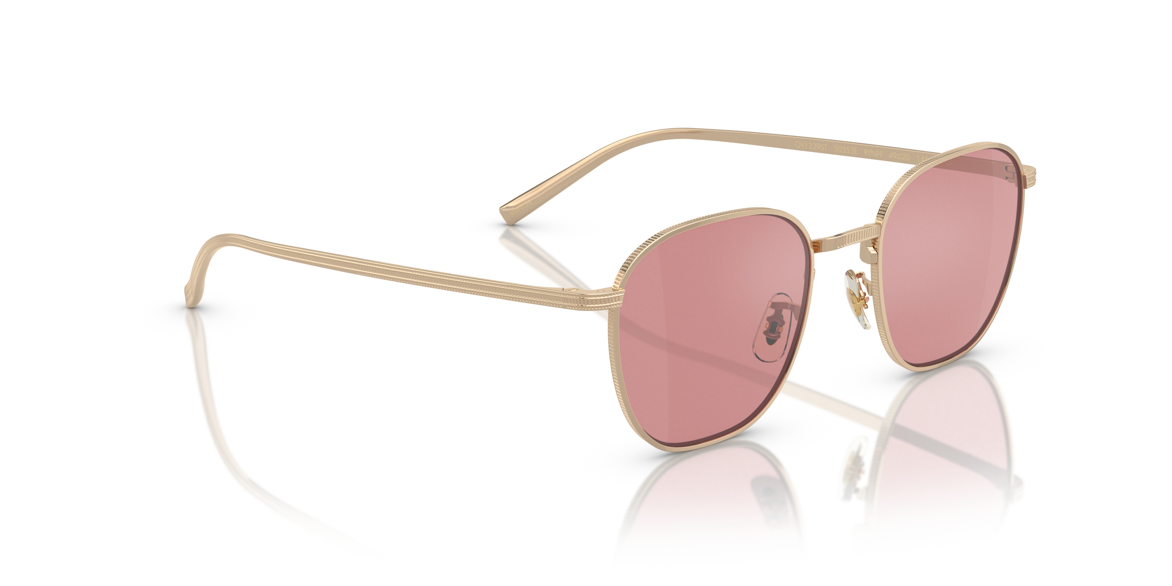 Oliver Peoples Color-rimmed Sunglasses In Pink
