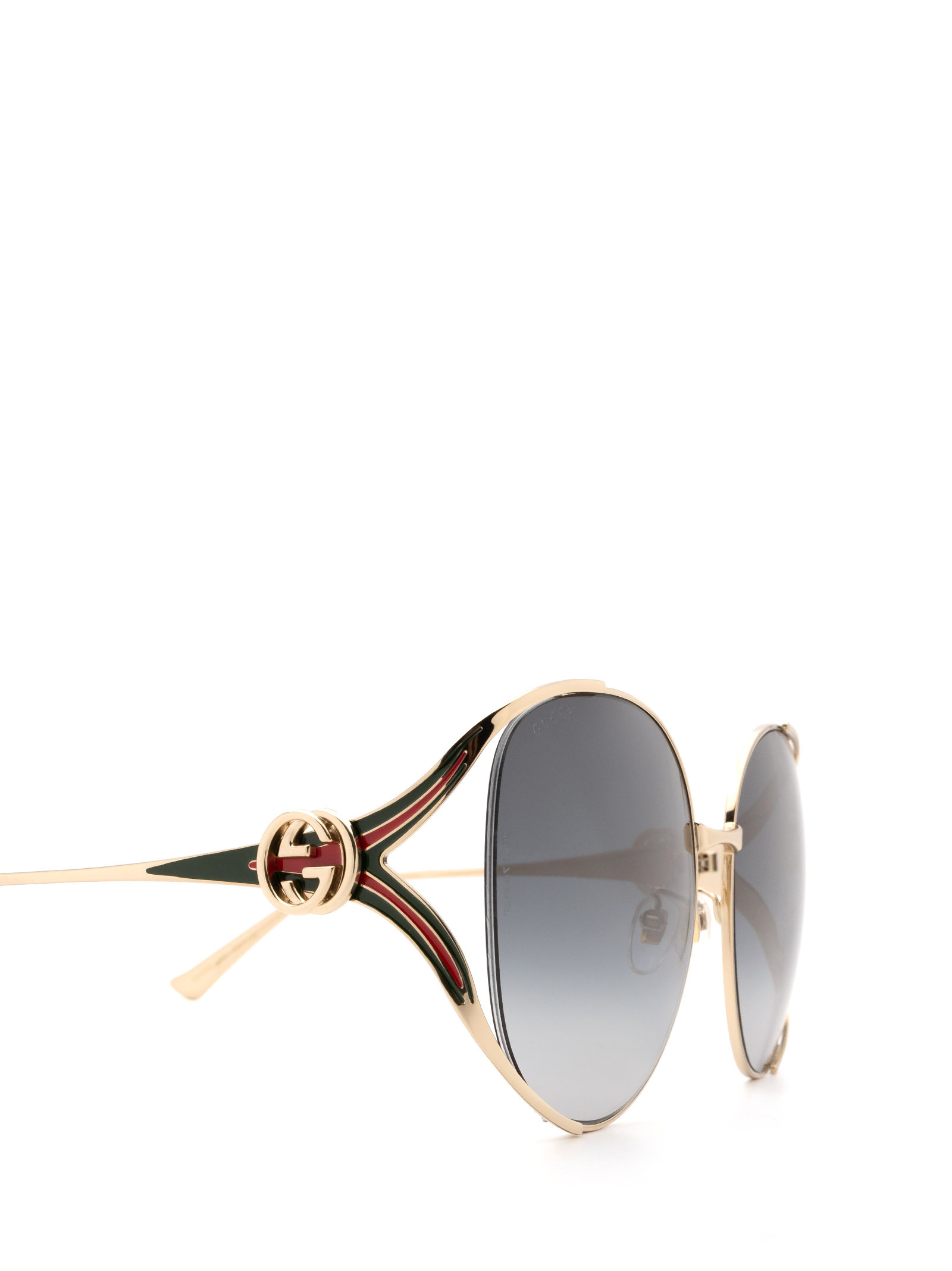 Gucci Pilot-frame Gradient-lenses Sunglasses In Gray