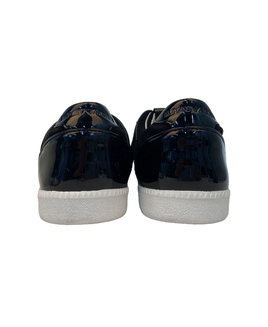EMPORIO ARMANI LOGO DETAILS CASUAL SPORTS SHOES
