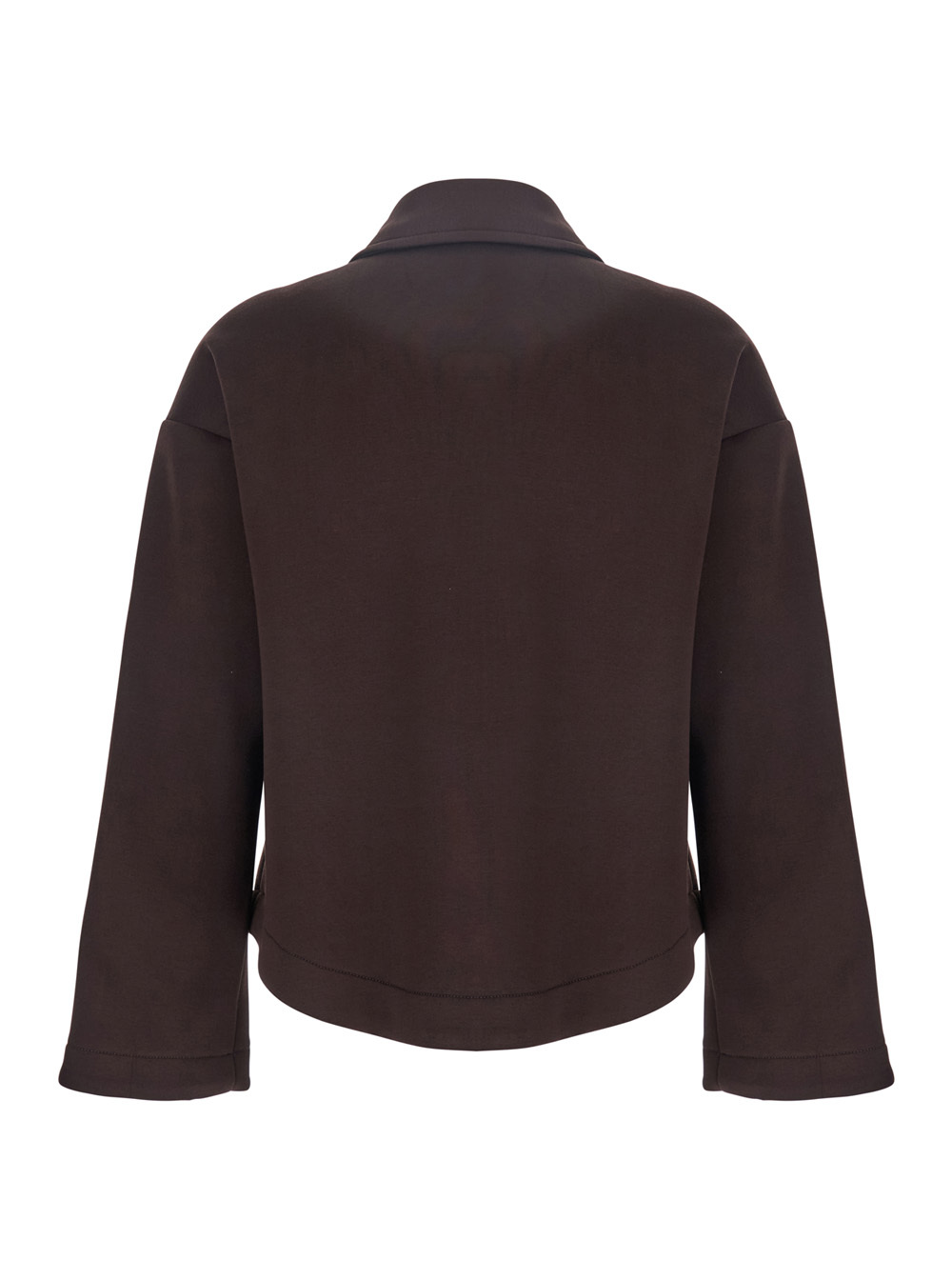 Merci Long Sleeve Jacket In Brown